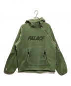 PALACEパレス）の古着「POLARTEC VENTER HOOD JACKET」｜グリーン