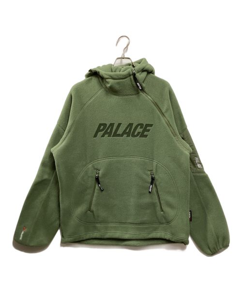 PALACE（パレス）PALACE (パレス) POLARTEC VENTER HOOD JACKET グリーン サイズ:Sの古着・服飾アイテム