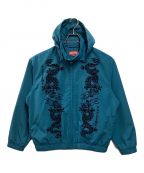 SUPREMEシュプリーム）の古着「Dragon Track Jacket」｜ブルー