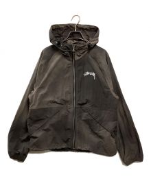 stussy（ステューシー）の古着「Wave Dye Beach Shell Jacket」｜グレー