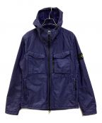 STONE ISLANDストーンアイランド）の古着「ナイロンフーデッドジャケット」｜ネイビー