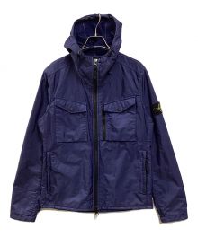 STONE ISLAND（ストーンアイランド）の古着「ナイロンフーデッドジャケット」｜ネイビー