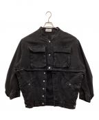 Knuth Marfクヌースマーフ）の古着「many way denim jacket」｜ブラック