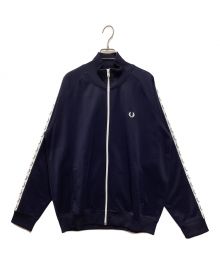 FRED PERRY（フレッドペリー）の古着「Taped Track Jacket」｜ネイビー