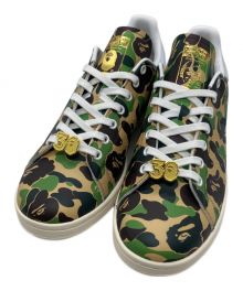 adidas×A BATHING APE（アディダス×アベイシングエイプ）の古着「Stan Smith "ABC Camo"」｜カーキ