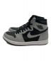 NIKE (ナイキ) AIR JORDAN 1 RETRO HIGH OG グレー×ブラック サイズ:US10：13000円