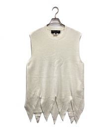 COMME des GARCONS HOMME PLUS（コムデギャルソンオムプリュス）の古着「sleeveless knit」｜アイボリー