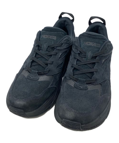 HOKAONEONE（ホカオネオネ）HOKAONEONE (ホカオネオネ) U CLIFTON L SUEDE ブラック サイズ:US10の古着・服飾アイテム