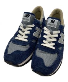 NEW BALANCE×Carhartt WIP（ニューバランス×カーハート）の古着「990V1」｜"Dark Navy/Pussywill