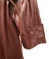 中古・古着 Ameri (アメリ) RAFFINE FAKE LEATHER TRENCH COAT ボルドー サイズ:M 未使用品：18000円