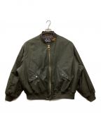 Barbourバブアー）の古着「JBS FLIGHT JACKET」｜オリーブ