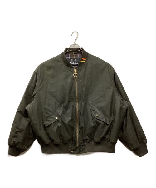 Barbour（バブアー）Barbour (バブアー) JBS FLIGHT JACKET オリーブ サイズ:Lの古着・服飾アイテム