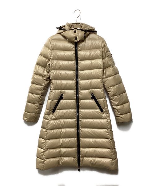 MONCLER（モンクレール）MONCLER (モンクレール) MOKAダウンコート ベージュ サイズ:00の古着・服飾アイテム