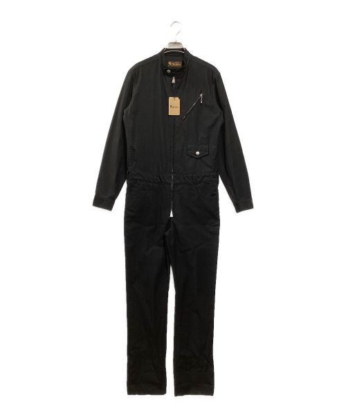 black rebel（ブラックレベル）black rebel (ブラックレベル) JUMP SUIT ブラック サイズ:Sの古着・服飾アイテム