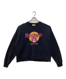 Hysteric Glamour（ヒステリックグラマー）の古着「BEAR PUB NY オーバーサイズスウェット」｜ブラック