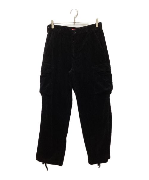 SUPREME（シュプリーム）SUPREME (シュプリーム) Wide Wale Corduroy Cargo Pant ブラック サイズ:W30の古着・服飾アイテム