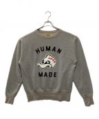 HUMAN MADEヒューマンメイド）の古着「TSURIAMI SWEATSHIRT」｜グレー