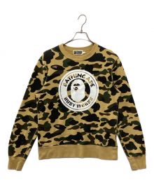 A BATHING APE（アベイシングエイプ）の古着「1st CAMOスウェット」｜ベージュ