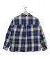 CHALLENGER (チャレンジャー) L/S BIG CHECK SHIRT ブルー サイズ:XL：12000円