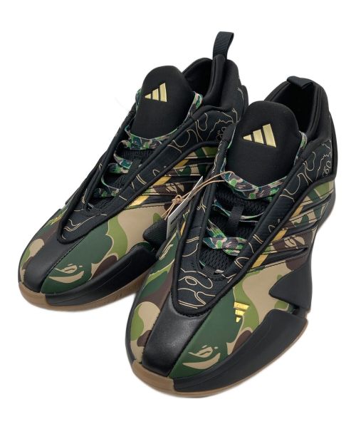 adidas（アディダス）adidas (アディダス) A BATHING APE (アベイシングエイプ) BAPE DAME9 BETSCA/CBLACK/GOLDMT サイズ:US10の古着・服飾アイテム