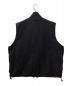 PWA (プア) WIND-STOP RV VEST ブラック×グレー サイズ:L：15000円