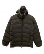 MAMMUTマムート）の古着「Serac Hoody Melange Down Jacket」｜チャコールグレー