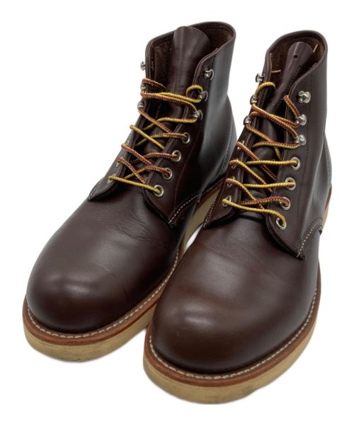 RED WING（レッドウィング）RED WING (レッドウィング) Round-Toe 6inch Boot ブラウン サイズ:UK7 1/2の古着・服飾アイテム