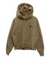 AMI Alexandre Mattiussi（アミ アレクサンドル マテュッシ）の古着「TONAL HEART POPOVER HOODIE」｜ベージュ