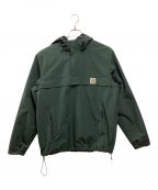 Carhartt WIPカーハート ワークインプログレス）の古着「nimbus pullover」｜グリーン