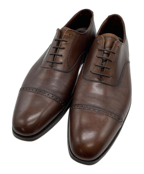 Crockett & Jones（クロケット＆ジョーンズ）Crockett & Jones (クロケット＆ジョーンズ) BELGRAVE ブラウン サイズ:8Dの古着・服飾アイテム