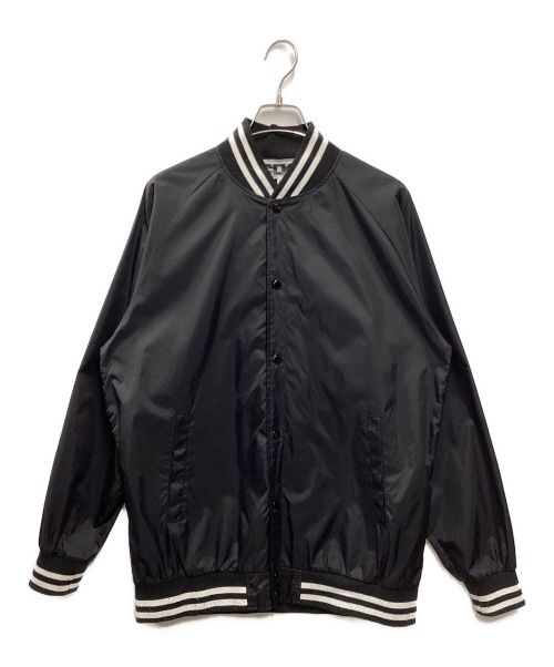 COMME des GARCONS（コムデギャルソン）COMME des GARCONS (コムデギャルソン) CDG Varsity Jacket ブラック サイズ:XLの古着・服飾アイテム