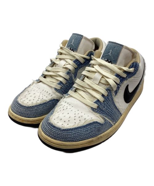 NIKE（ナイキ）NIKE (ナイキ) AIR JORDAN 1 LOW SE ホワイト×ブルー サイズ:US9の古着・服飾アイテム