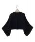 HYKE (ハイク) C/C KNIT THERMAL PONCHO ブラック サイズ:不明：6000円