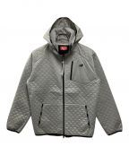 NEW BALANCE GOLFニューバランス ゴルフ）の古着「QUILTED FULLZIP HOODIE」｜グレー