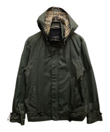 BURBERRY BLACK LABEL（バーバリーブラックレーベル）の古着「ナイロンジャケット」｜カーキ