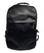 Manhattan Portage BLACK LABELマンハッタンポーテージ ブラックレーベル）の古着「SOUTH STREET BACKPACK TWILL」｜ブラック