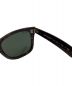 中古・古着 RAY-BAN (レイバン) サングラス ブラック×ブラウン サイズ:52□22：6000円