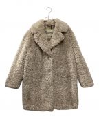 HERNOヘルノ）の古着「CURLY FAUX FUR OVERSIZE FIT COAT」｜CHANTILLY