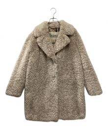 HERNO（ヘルノ）の古着「CURLY FAUX FUR OVERSIZE FIT COAT」｜CHANTILLY