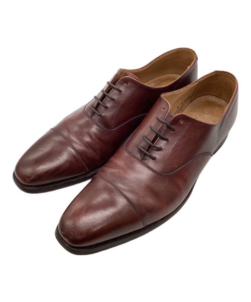 PAUL SMITH（ポールスミス）PAUL SMITH (ポールスミス) Crockett & Jones (クロケット＆ジョーンズ) ストレートチップシューズ ブラウン サイズ:SIZE8の古着・服飾アイテム