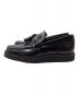 GEORGE COX (ジョージコックス) FRED PERRY (フレッドペリー) Tassel Loafer Leather ブラック サイズ:US8 未使用品：20000円