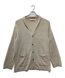 ANSNAM（アンスナム）の古着「Mole Yarn Cardigan」｜ベージュ