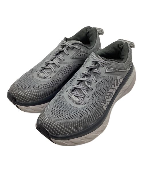 HOKAONEONE（ホカオネオネ）HOKAONEONE (ホカオネオネ) BONDI 7 グレー サイズ:26.5cmの古着・服飾アイテム