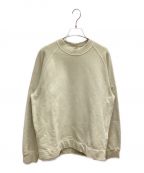 STONE ISLANDストーンアイランド）の古着「Beige sweatshirt with logo patch」｜ベージュ