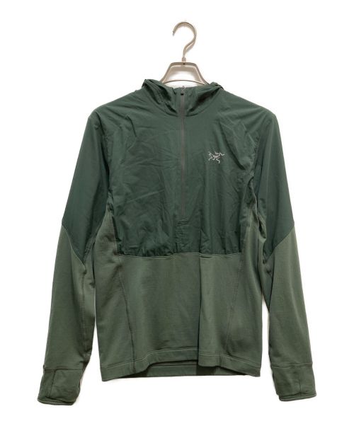 ARC'TERYX（アークテリクス）ARC'TERYX (アークテリクス) APTIN ZIP HOODY グリーン サイズ:Sの古着・服飾アイテム