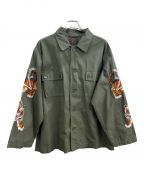 WACKO MARIAワコマリア）の古着「TIM LEHI / ARMY SHIRT」｜オリーブ