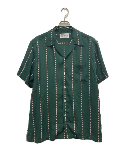 WACKO MARIA（ワコマリア）WACKO MARIA (ワコマリア) HAWAIIAN SHIRT S/S グリーン サイズ:Lの古着・服飾アイテム