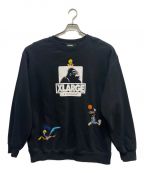 X-LARGE×SPACE JAMエクストララージ×スペースジャム）の古着「A NEW LEGACY OG CREWNECK SWEAT」｜ブラック