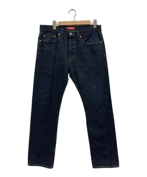 SUPREME（シュプリーム）Supreme (シュプリーム) Rigid Slim Jeans インディゴ サイズ:W34の古着・服飾アイテム