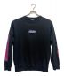 X-LARGE（エクストララージ）の古着「FIRE LOGO CREWNECK SWEAT」｜ブラック